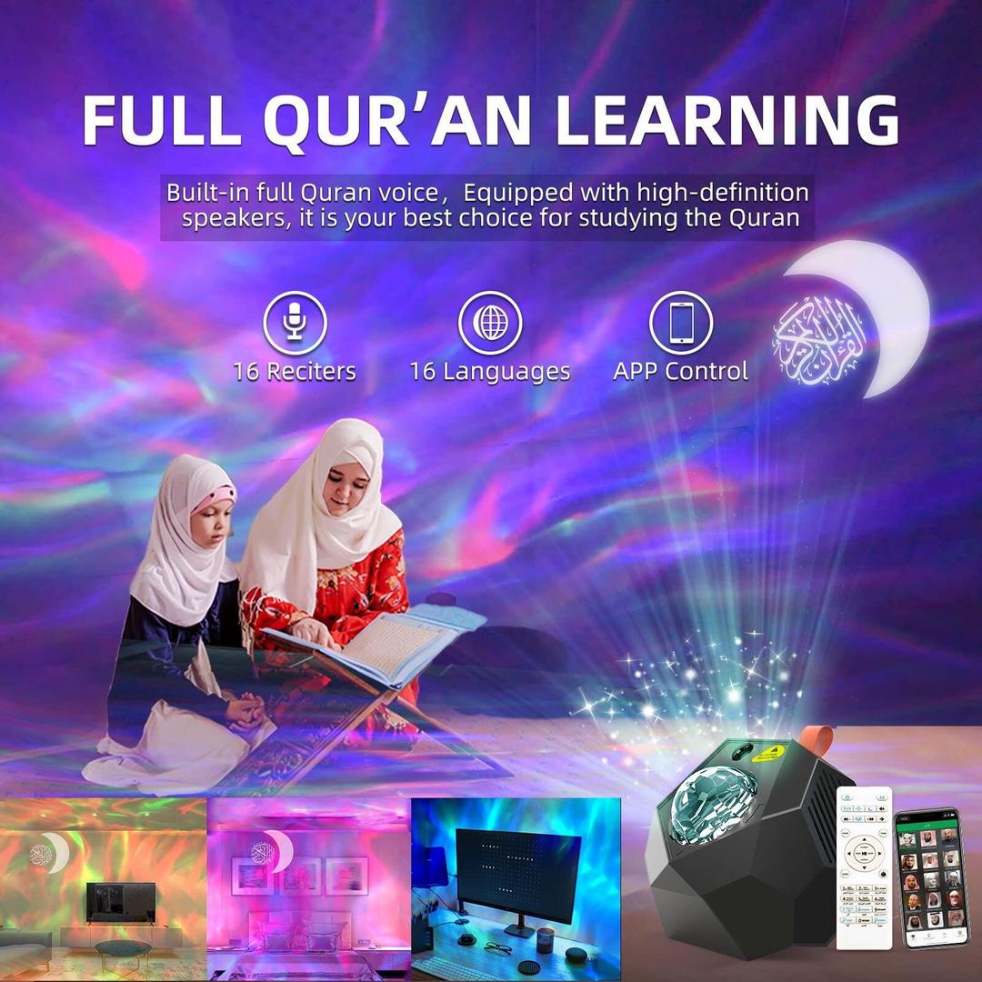 Galaxy Projector Quran Speaker ƒ?? A Celestial Experience for the Soul